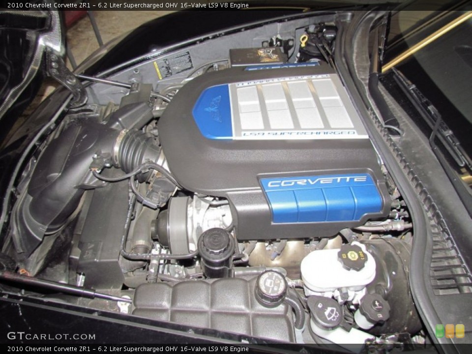 6.2 Liter Supercharged OHV 16-Valve LS9 V8 Engine for the 2010 Chevrolet Corvette #57489535