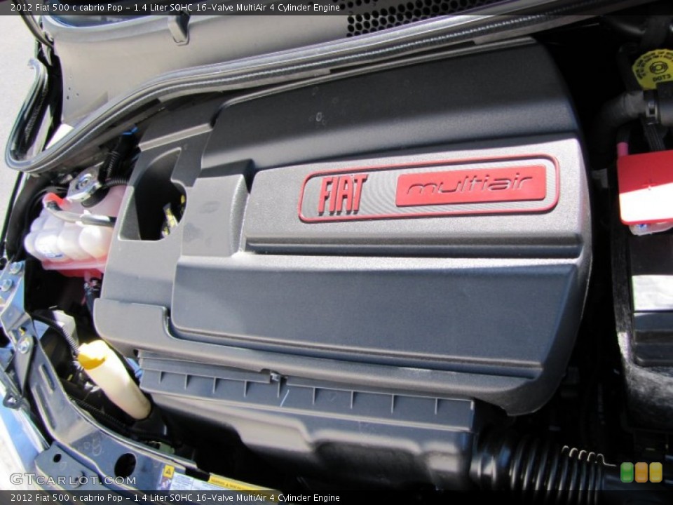 1.4 Liter SOHC 16-Valve MultiAir 4 Cylinder Engine for the 2012 Fiat 500 #57491479