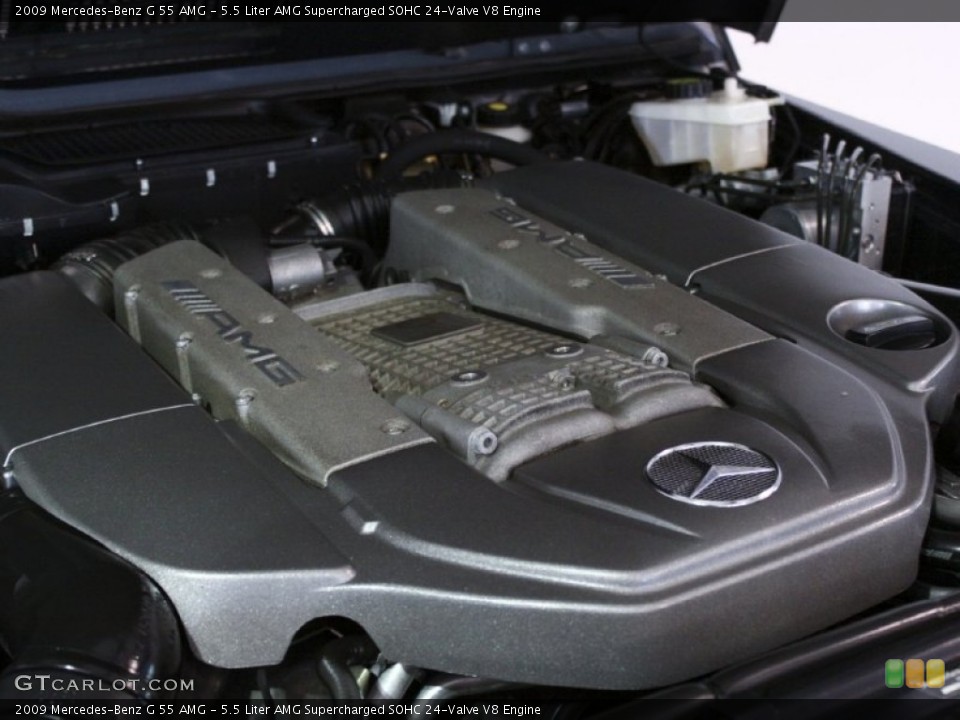 5.5 Liter AMG Supercharged SOHC 24-Valve V8 Engine for the 2009 Mercedes-Benz G #57494518