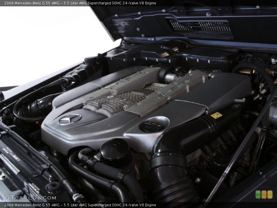 5.5 Liter AMG Supercharged SOHC 24-Valve V8 Engine for the 2009 Mercedes-Benz G #57494527