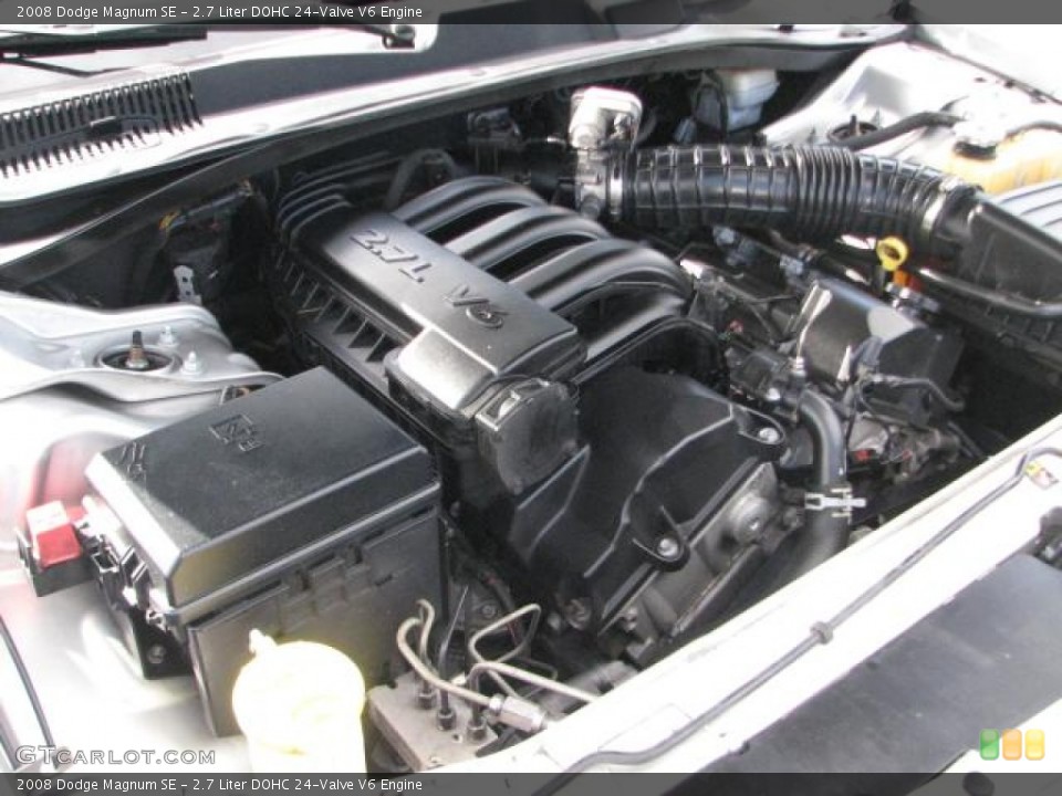 2.7 Liter DOHC 24-Valve V6 2008 Dodge Magnum Engine