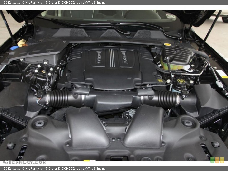 5.0 Liter DI DOHC 32-Valve VVT V8 Engine for the 2012 Jaguar XJ #57508276