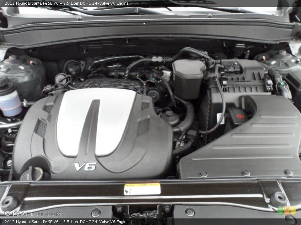 3.5 Liter DOHC 24-Valve V6 Engine for the 2012 Hyundai Santa Fe #57515033