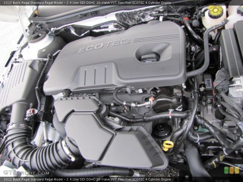 2.4 Liter SIDI DOHC 16-Valve VVT Flex-Fuel ECOTEC 4 Cylinder Engine for the 2012 Buick Regal #57521122