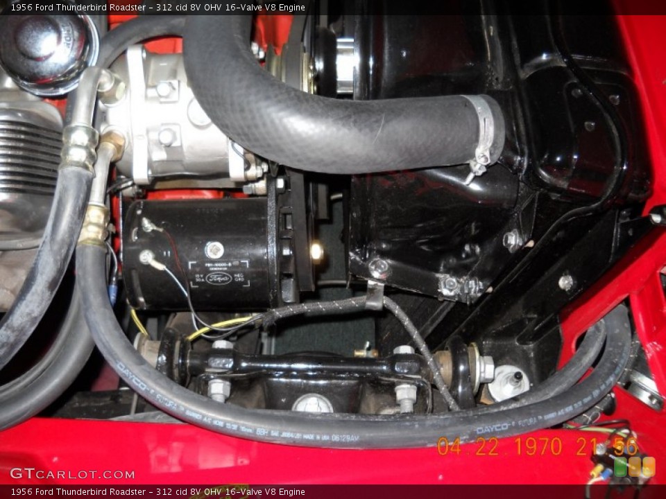 312 cid 8V OHV 16-Valve V8 Engine for the 1956 Ford Thunderbird #57523195