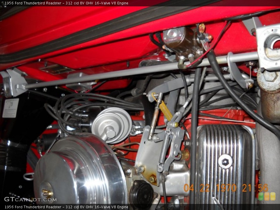 312 cid 8V OHV 16-Valve V8 Engine for the 1956 Ford Thunderbird #57523264