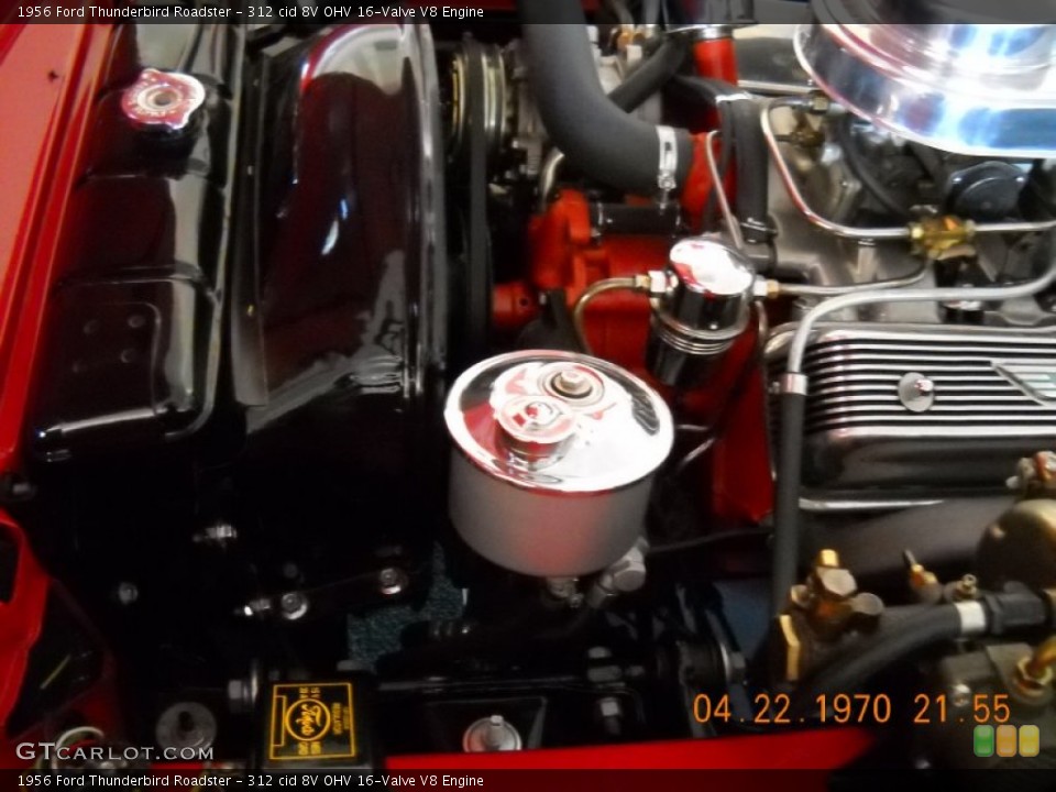 312 cid 8V OHV 16-Valve V8 Engine for the 1956 Ford Thunderbird #57523318