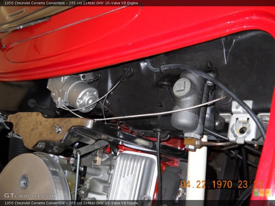 265 cid 2x4bbl OHV 16-Valve V8 Engine for the 1956 Chevrolet Corvette #57523573