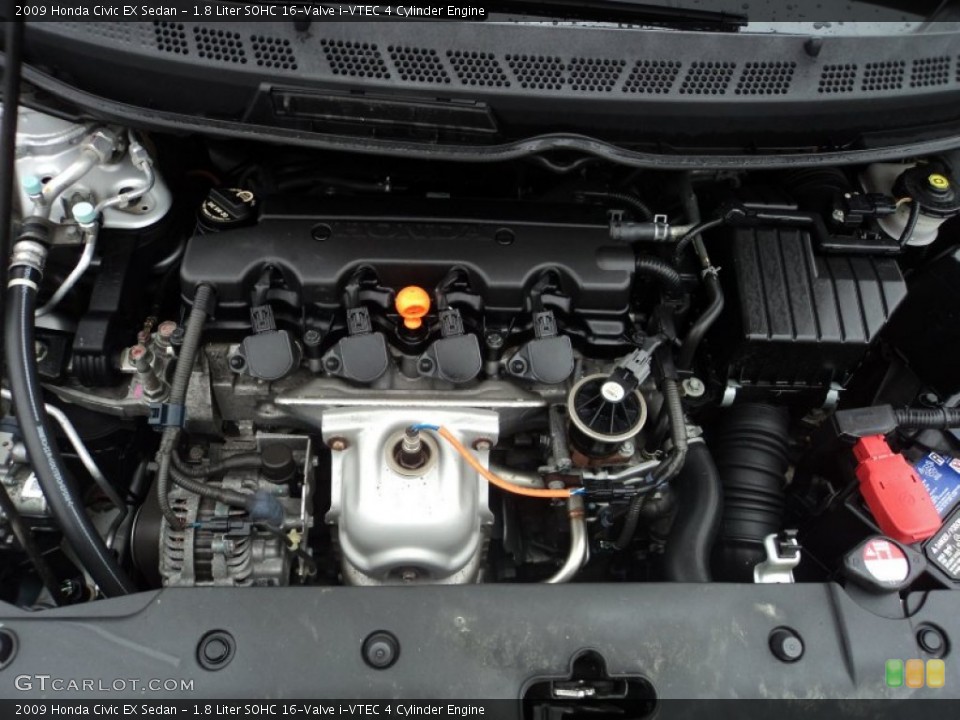 1.8 Liter SOHC 16-Valve i-VTEC 4 Cylinder Engine for the 2009 Honda Civic #57532495