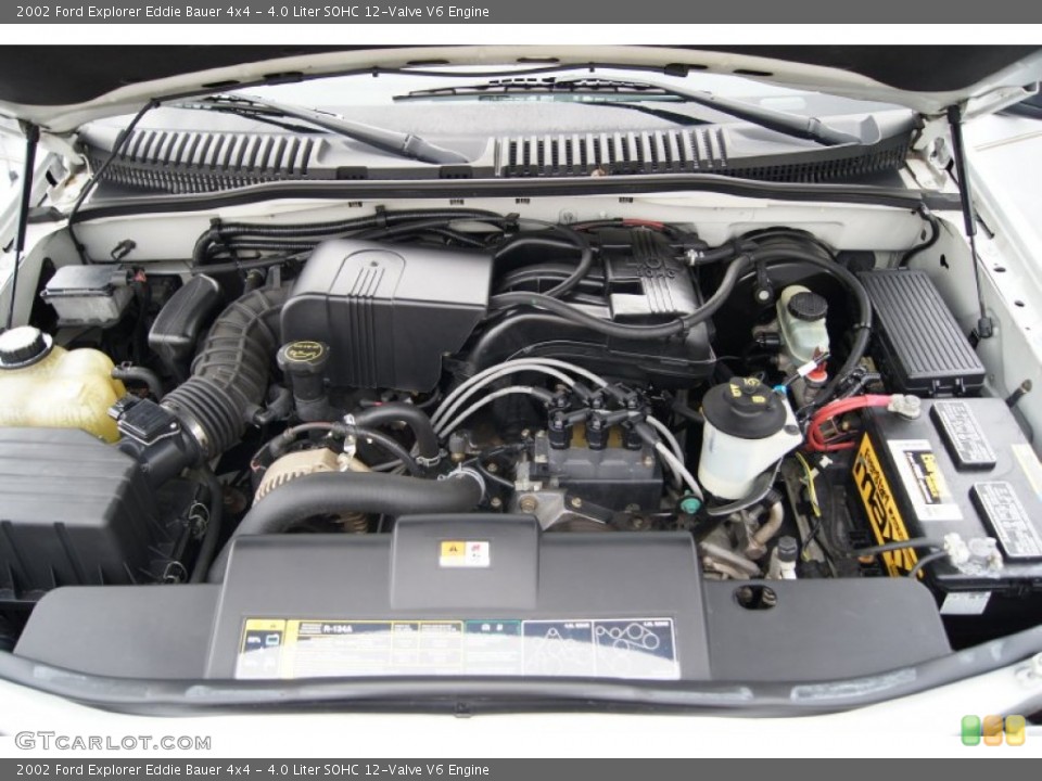 4.0 Liter SOHC 12-Valve V6 Engine for the 2002 Ford Explorer #57534961