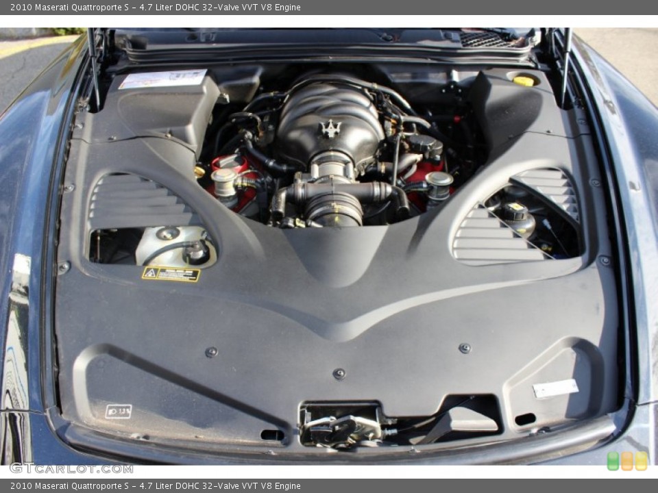 4.7 Liter DOHC 32-Valve VVT V8 Engine for the 2010 Maserati Quattroporte #57546392
