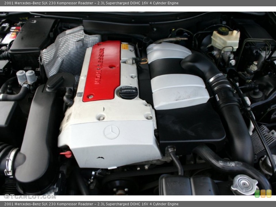 2.3L Supercharged DOHC 16V 4 Cylinder Engine for the 2001 Mercedes-Benz SLK #57552173