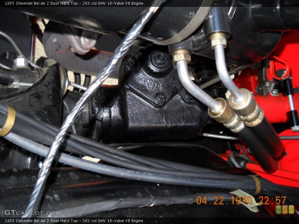 263 cid OHV 16-Valve V8 Engine for the 1955 Chevrolet Bel Air #57553692