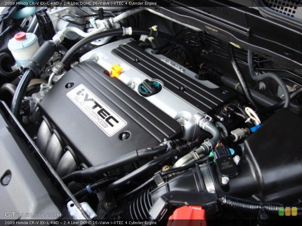 2.4 Liter DOHC 16-Valve i-VTEC 4 Cylinder Engine for the 2009 Honda CR-V #57555176