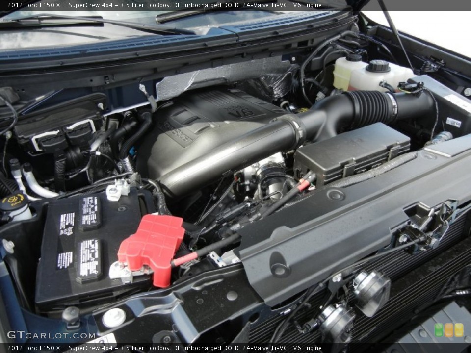 3.5 Liter EcoBoost DI Turbocharged DOHC 24-Valve Ti-VCT V6 Engine for the 2012 Ford F150 #57567936