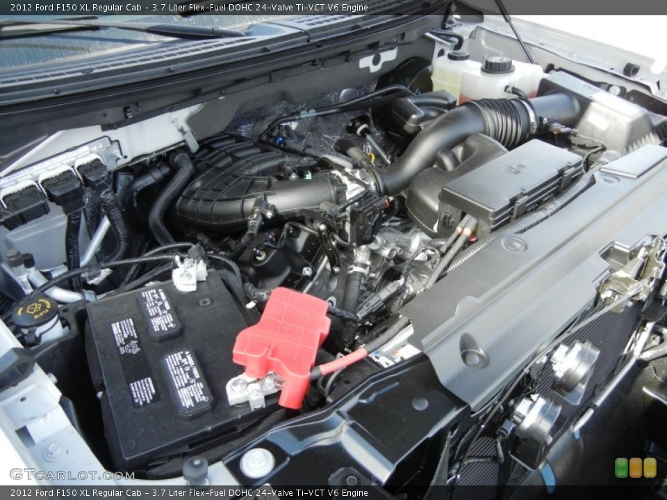 3.7 Liter Flex-Fuel DOHC 24-Valve Ti-VCT V6 Engine for the 2012 Ford F150 #57568431