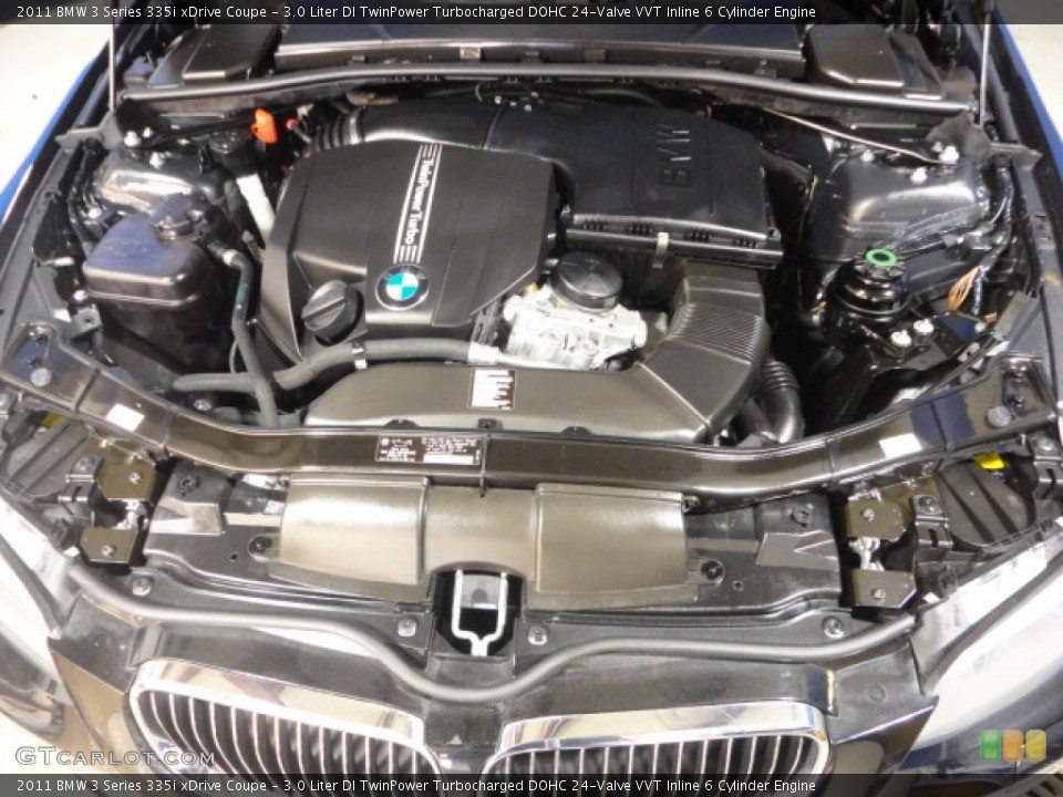 3.0 Liter DI TwinPower Turbocharged DOHC 24-Valve VVT Inline 6 Cylinder Engine for the 2011 BMW 3 Series #57580682