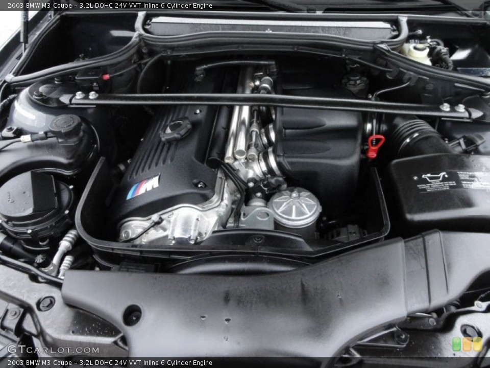 3.2L DOHC 24V VVT Inline 6 Cylinder Engine for the 2003 BMW M3 #57582394