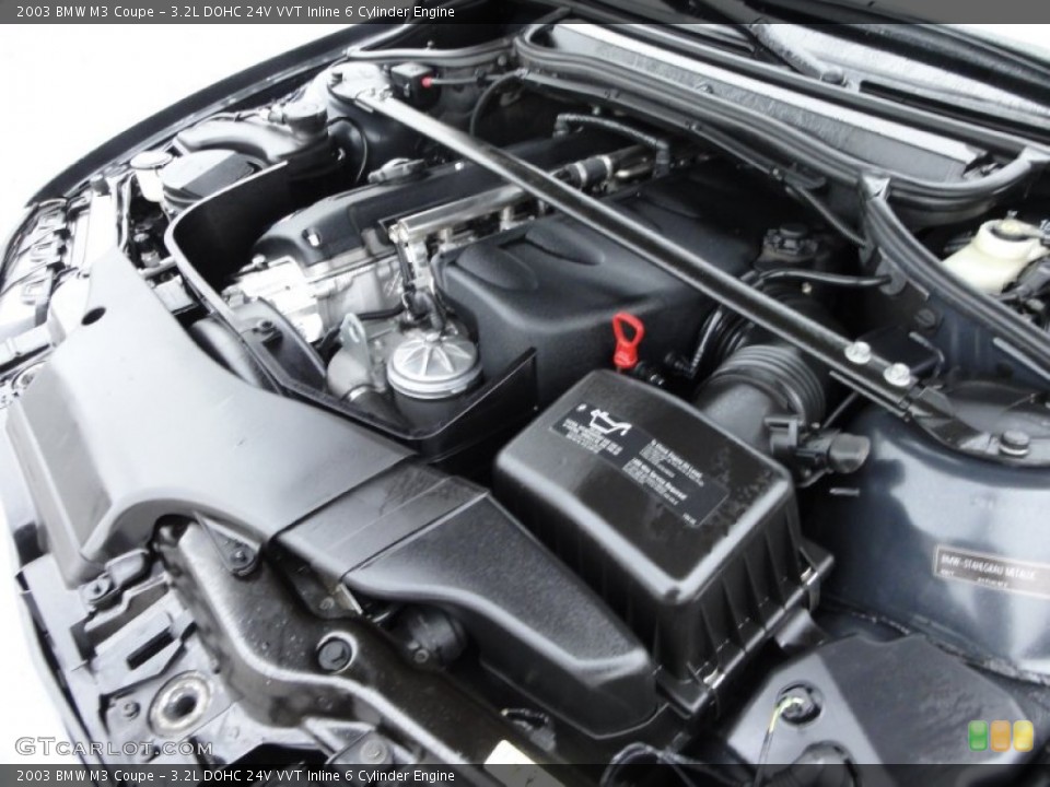 3.2L DOHC 24V VVT Inline 6 Cylinder Engine for the 2003 BMW M3 #57582406