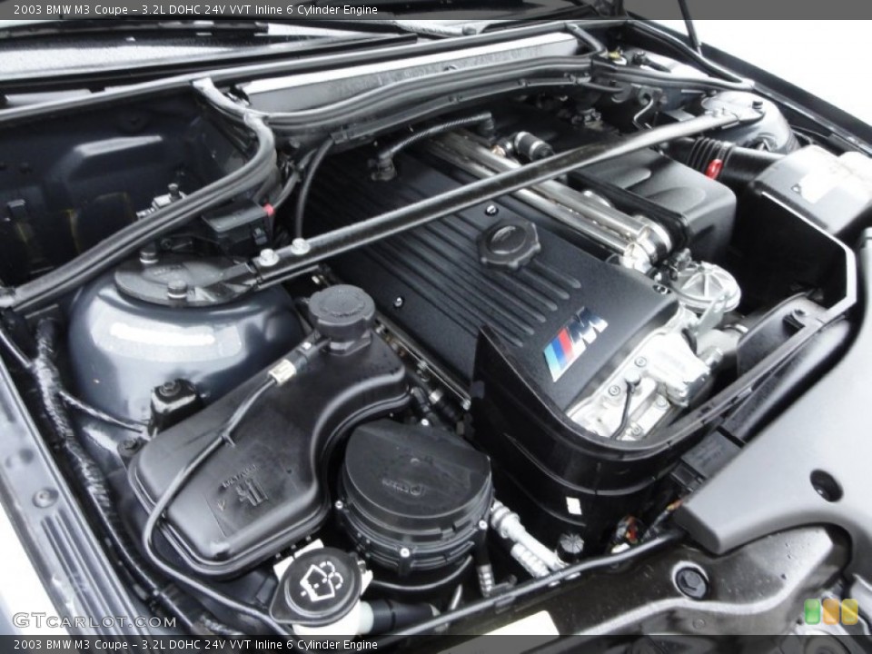 3.2L DOHC 24V VVT Inline 6 Cylinder Engine for the 2003 BMW M3 #57582415
