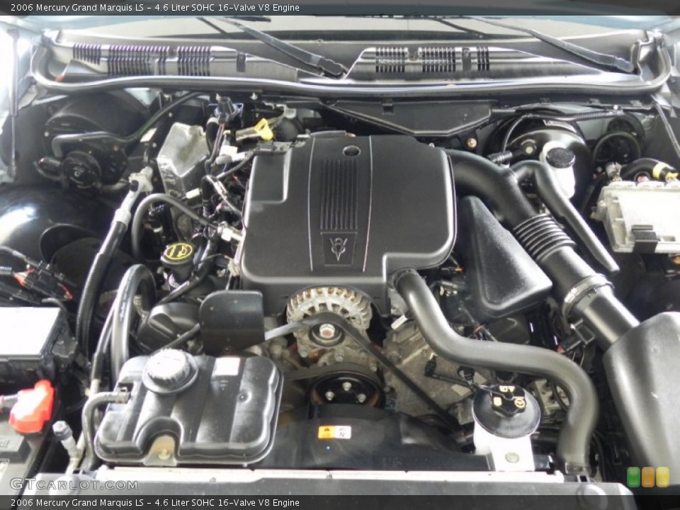 4.6 Liter SOHC 16-Valve V8 Engine for the 2006 Mercury Grand Marquis #57584411