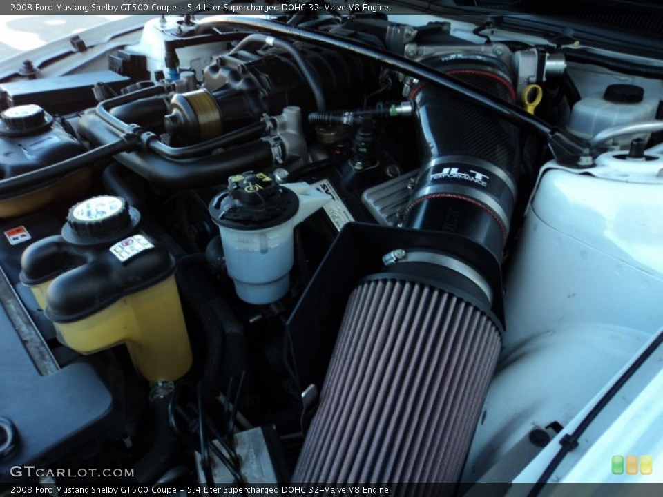 5.4 Liter Supercharged DOHC 32-Valve V8 Engine for the 2008 Ford Mustang #57599113