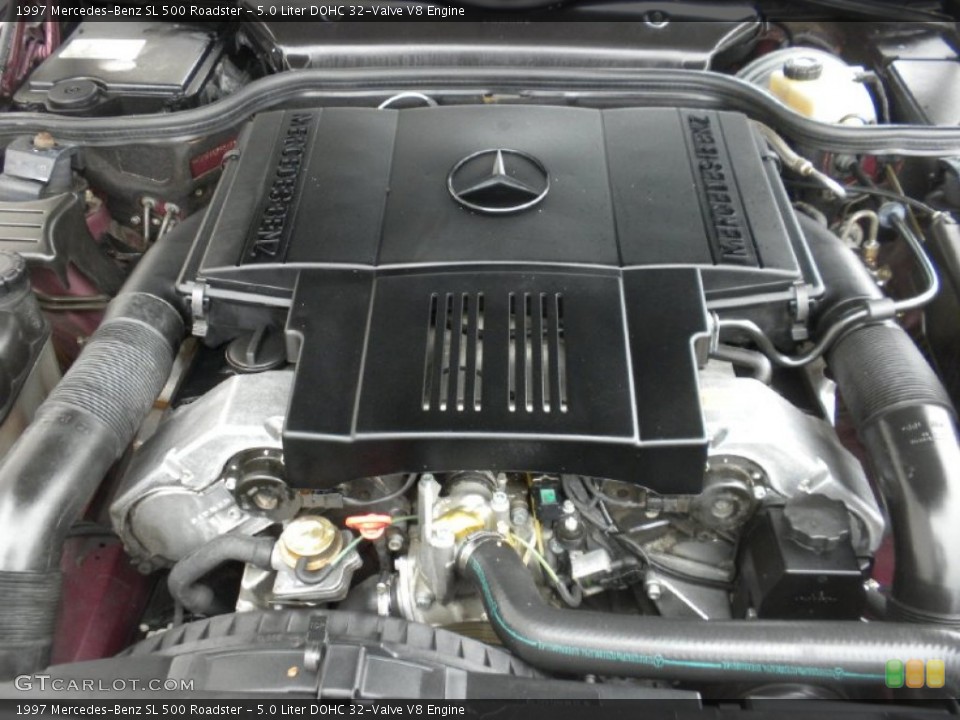 5.0 Liter DOHC 32-Valve V8 Engine for the 1997 Mercedes-Benz SL #57602443
