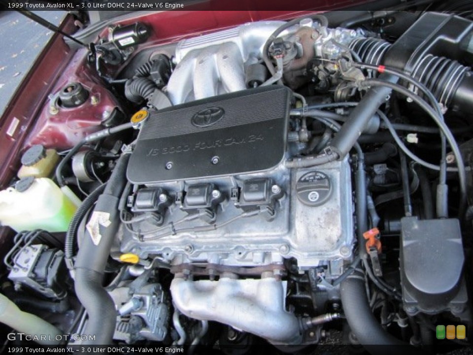 3.0 Liter DOHC 24-Valve V6 Engine for the 1999 Toyota Avalon #57611299