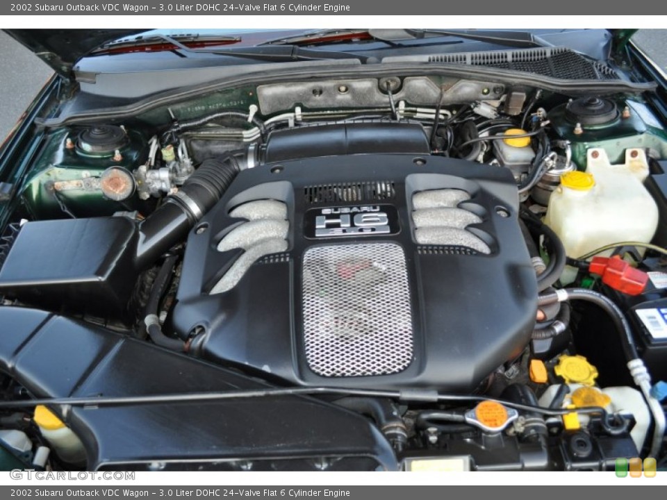 3.0 Liter DOHC 24-Valve Flat 6 Cylinder Engine for the 2002 Subaru Outback #57626819