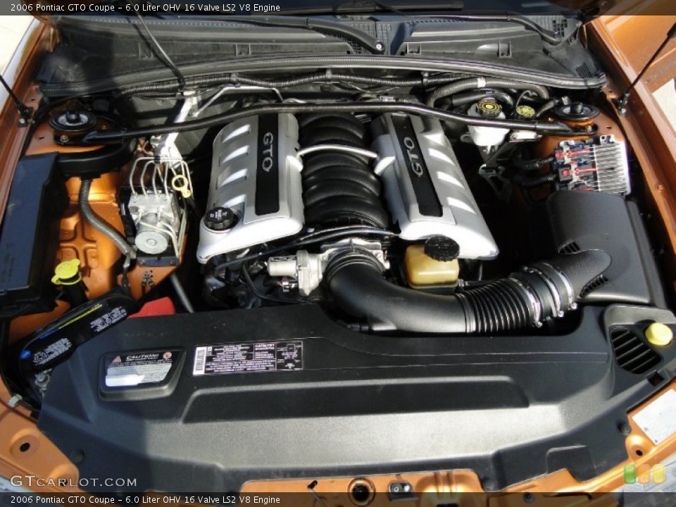 6.0 Liter OHV 16 Valve LS2 V8 Engine for the 2006 Pontiac GTO #57628492