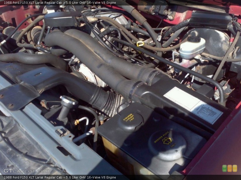 5.0 Liter OHV 16-Valve V8 Engine for the 1988 Ford F150 #57629152