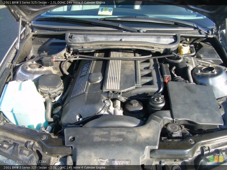 2.5L DOHC 24V Inline 6 Cylinder Engine for the 2001 BMW 3 Series #57636451