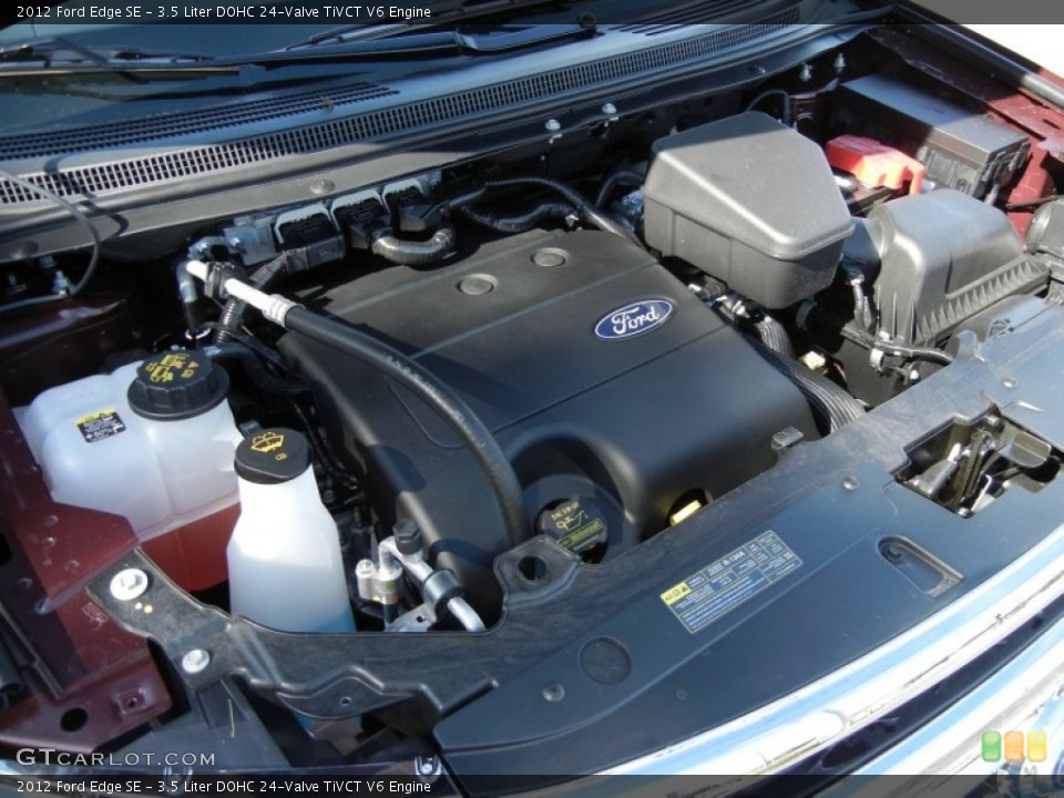 3.5 Liter DOHC 24-Valve TiVCT V6 Engine for the 2012 Ford Edge #57637567