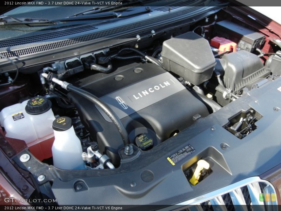 3.7 Liter DOHC 24-Valve Ti-VCT V6 Engine for the 2012 Lincoln MKX #57638125