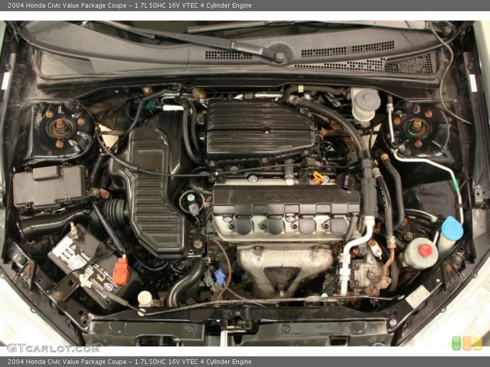 1.7L SOHC 16V VTEC 4 Cylinder Engine for the 2004 Honda Civic #57638734
