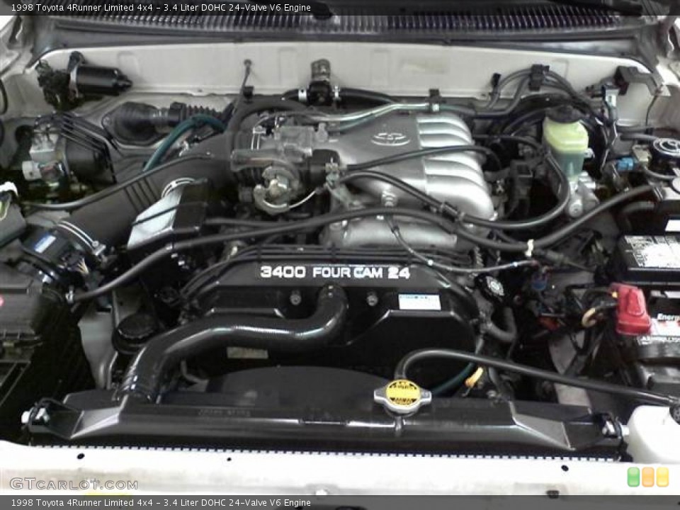 3.4 Liter DOHC 24-Valve V6 Engine for the 1998 Toyota 4Runner #57645595
