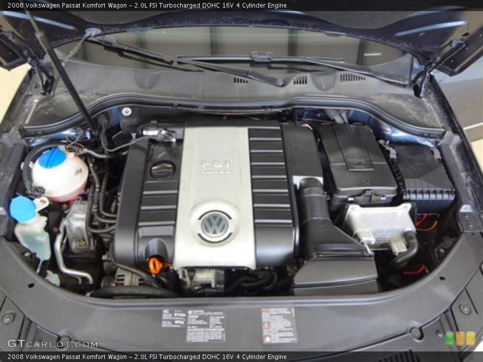 2.0L FSI Turbocharged DOHC 16V 4 Cylinder Engine for the 2008 Volkswagen Passat #57647866