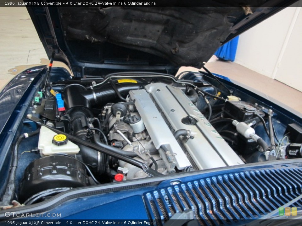 4.0 Liter DOHC 24-Valve Inline 6 Cylinder Engine for the 1996 Jaguar XJ #57654760