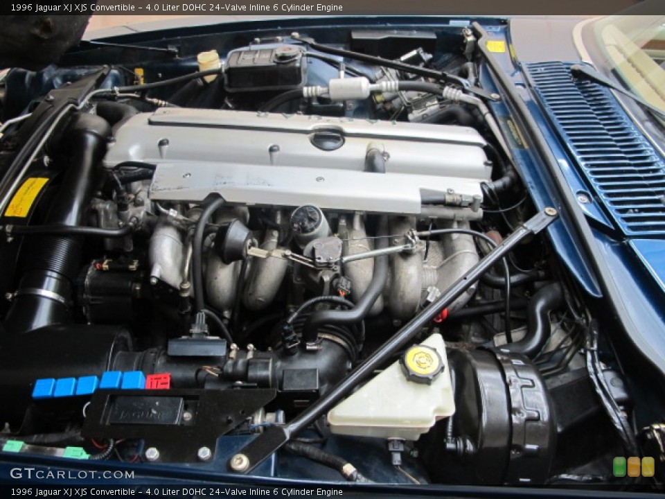 4.0 Liter DOHC 24-Valve Inline 6 Cylinder Engine for the 1996 Jaguar XJ #57654766