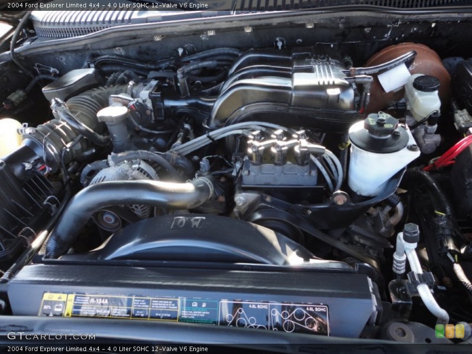 4.0 Liter SOHC 12-Valve V6 Engine for the 2004 Ford Explorer #57670814