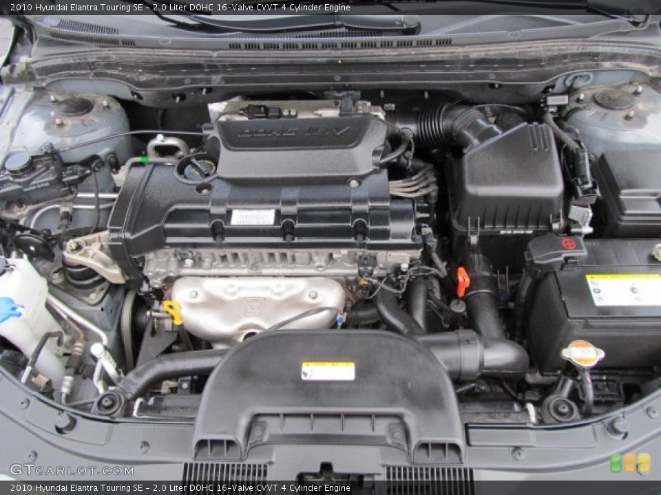 2.0 Liter DOHC 16Valve CVVT 4 Cylinder Engine for the 2010 Hyundai