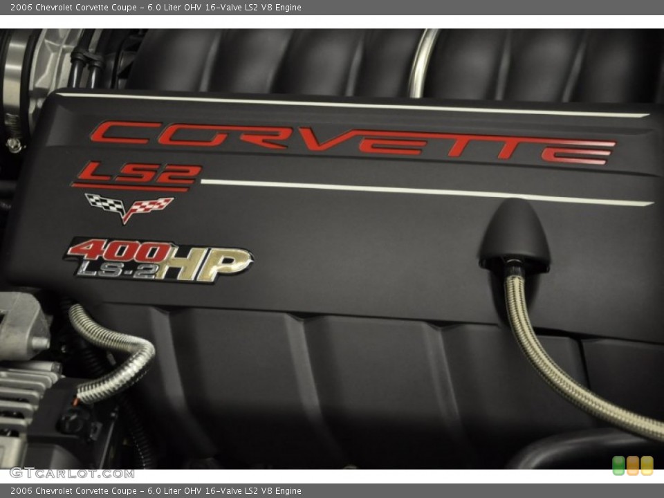 6.0 Liter OHV 16-Valve LS2 V8 Engine for the 2006 Chevrolet Corvette #57676820