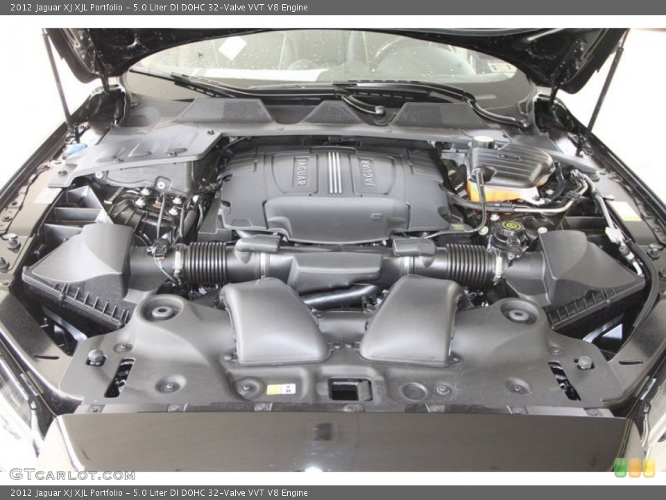 5.0 Liter DI DOHC 32-Valve VVT V8 Engine for the 2012 Jaguar XJ #57682028