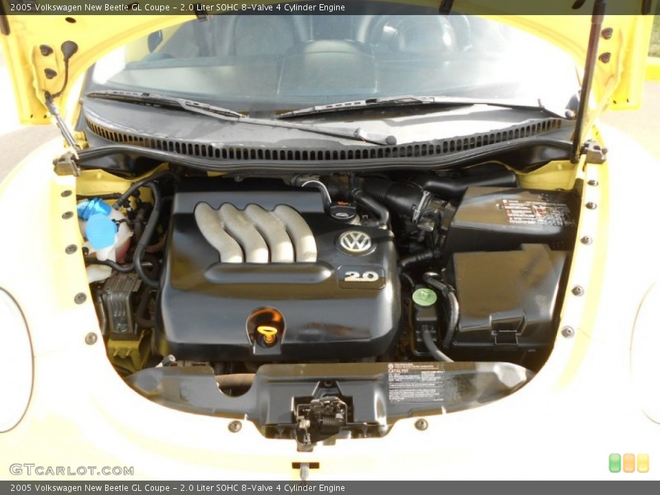 2.0 Liter SOHC 8-Valve 4 Cylinder Engine for the 2005 Volkswagen New Beetle #57692468