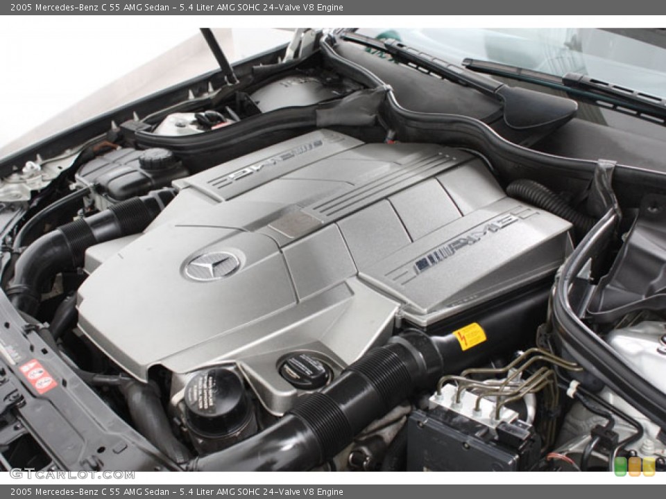 5.4 Liter AMG SOHC 24-Valve V8 Engine for the 2005 Mercedes-Benz C #57694145