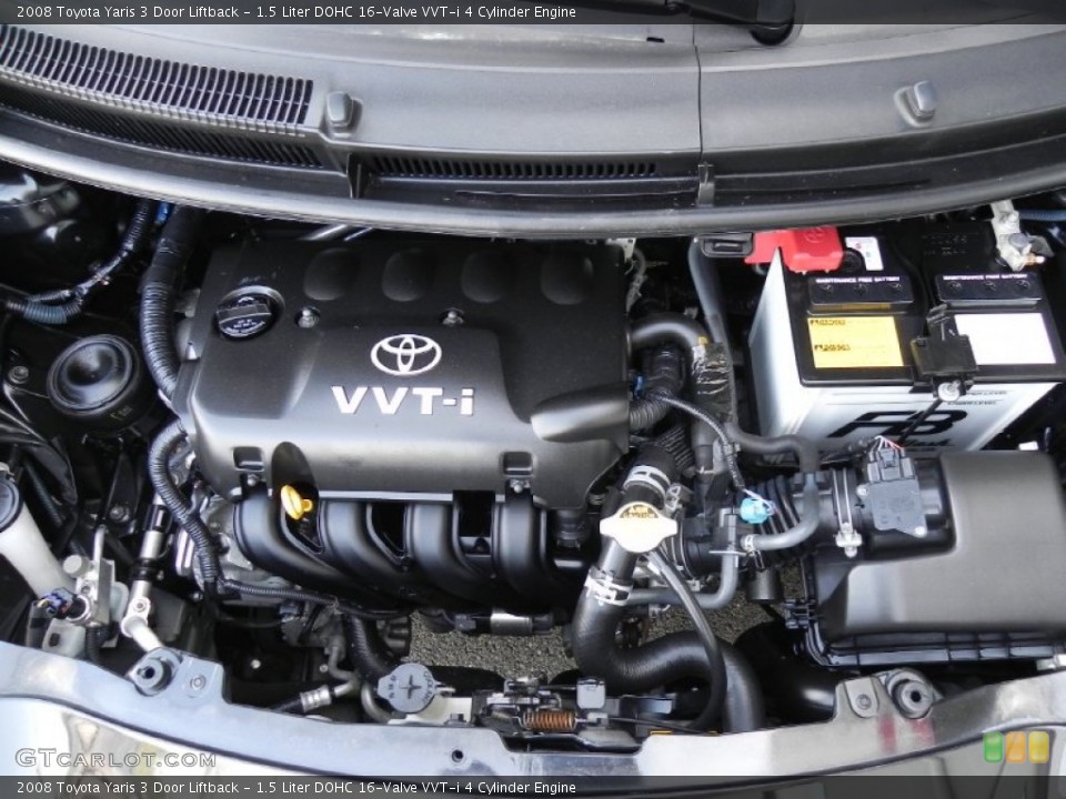 1.5 Liter DOHC 16-Valve VVT-i 4 Cylinder Engine for the 2008 Toyota Yaris #57694385