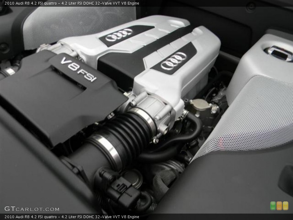 4.2 Liter FSI DOHC 32-Valve VVT V8 Engine for the 2010 Audi R8 #57708455