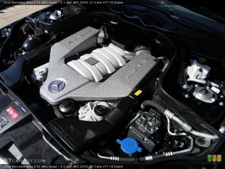 6.3 Liter AMG DOHC 32-Valve VVT V8 Engine for the 2010 Mercedes-Benz E #57713273