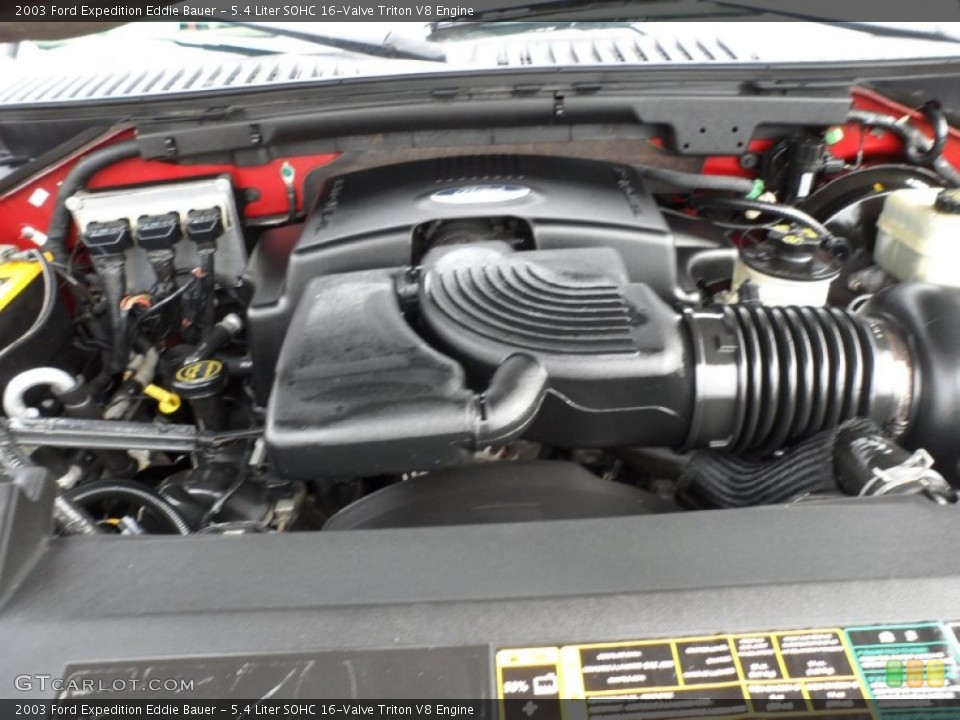 5.4 Liter SOHC 16-Valve Triton V8 Engine for the 2003 Ford Expedition #57724730