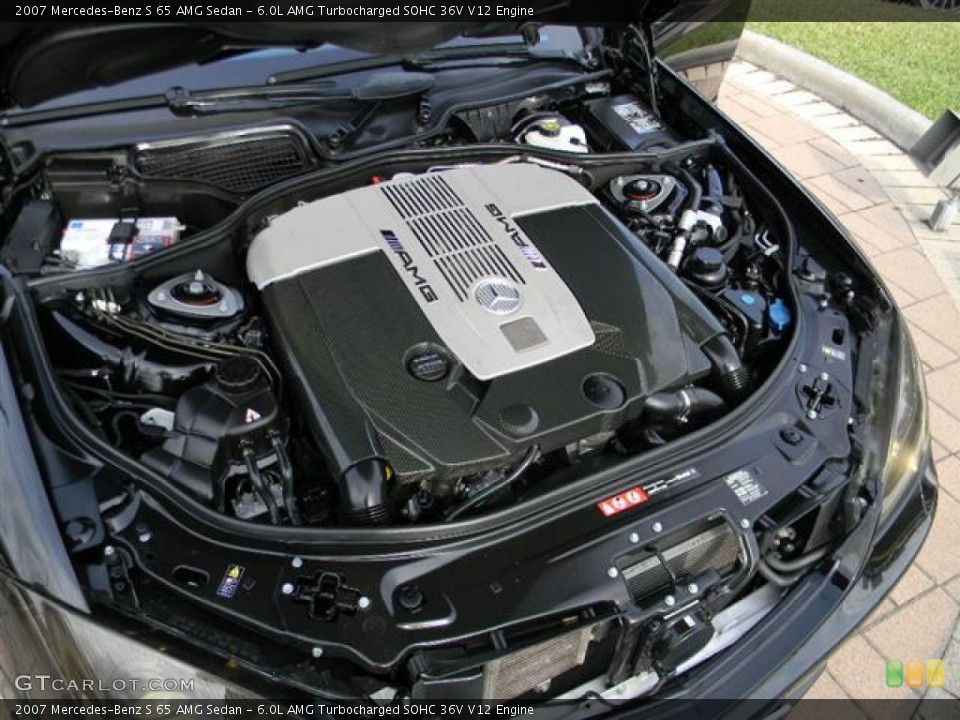 6.0L AMG Turbocharged SOHC 36V V12 Engine for the 2007 Mercedes-Benz S #57725672